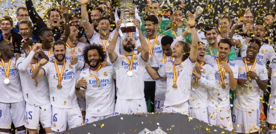 El Real Madrid Campeón de la Supercopa 2022