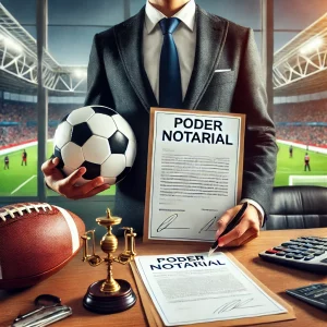 El poder notarial para representantes de fútbol: ¿Qué es y para qué sirve?